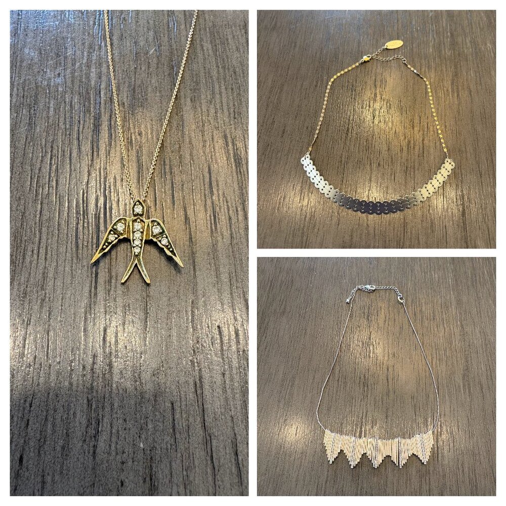 Bundle of 3 Necklaces -Stitch Fix, Stella & Dot